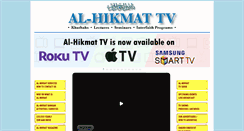 Desktop Screenshot of alhikmatlive.com